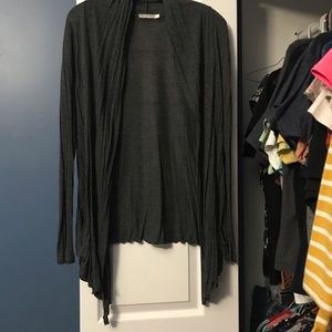 Heart & Hips Gray Long Sleeve Cardigan